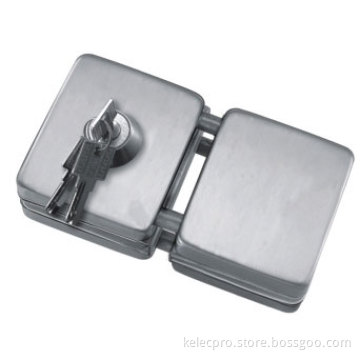 Stainless Door Lock with in Door Latch for Office Glass Door